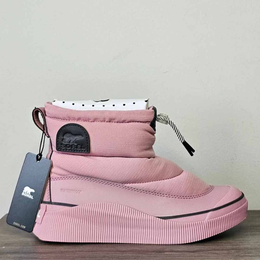 Sorel Women's ONA IV Puffy  Waterproof Boot Size 5.5 Dazed Mauve NWT